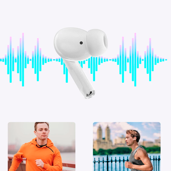 Audífonos Bluetooth Air Pulse [PANTALLA ULTRA HD]