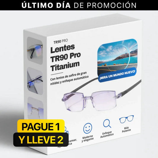 COMPRE 1 Y RECIBA 2 | Gafas Inteligentes TR90 Titanium Pro + Estuche de Regalo